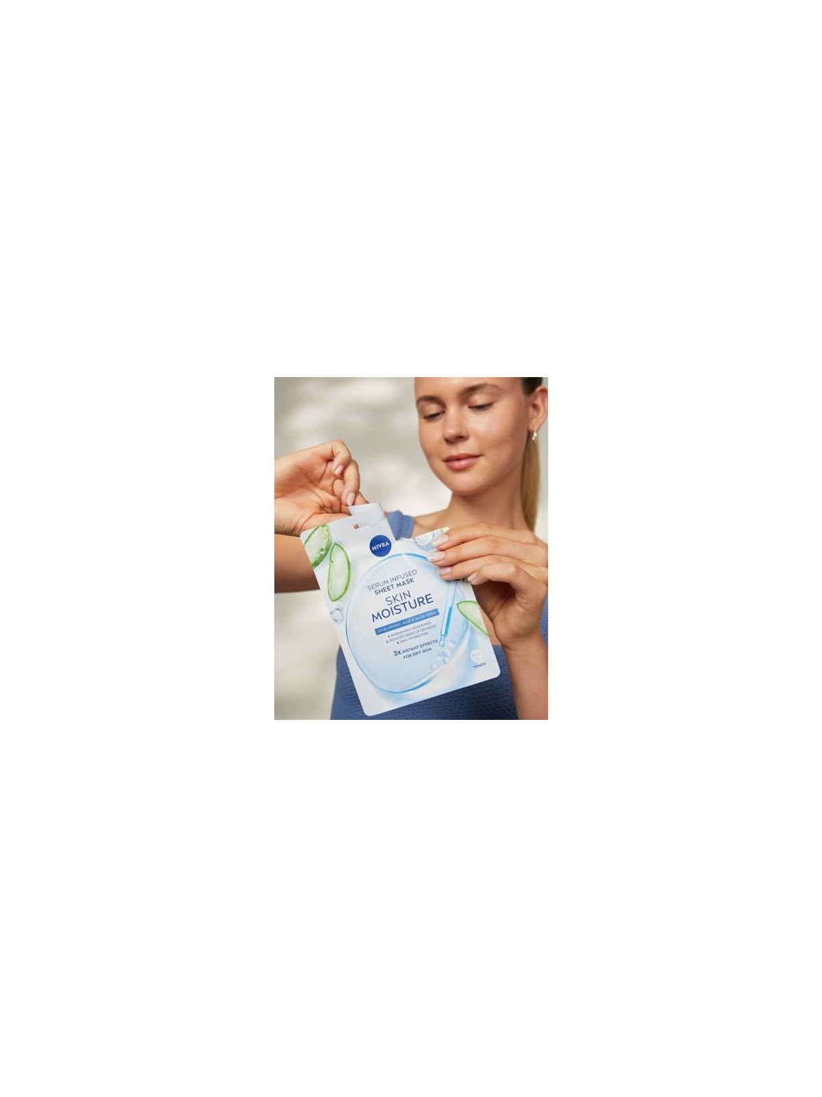 NIVEA Skin Moisture maschera in tessuto 1 pz