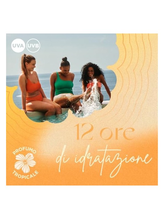 Hawaiian Tropic Hydrating Protection Lotion SPF 50 Crema solare idratante donna 180ml