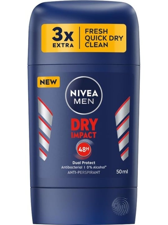 NIVEA Men Dry Impact stick antitraspirante 50ml
