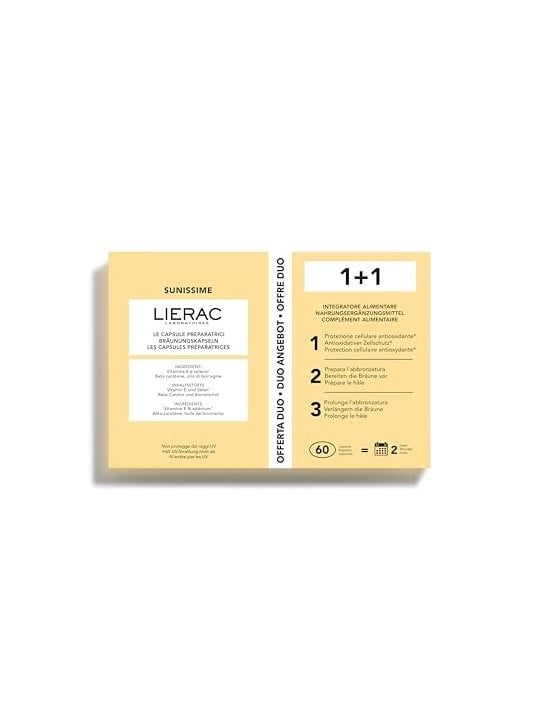 Lierac Sunissime The Preparing Capsules Duo Set 60 unità