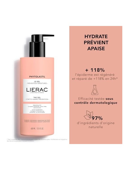Lierac Phytolastil Stretchmark Prevention Gel 400ml