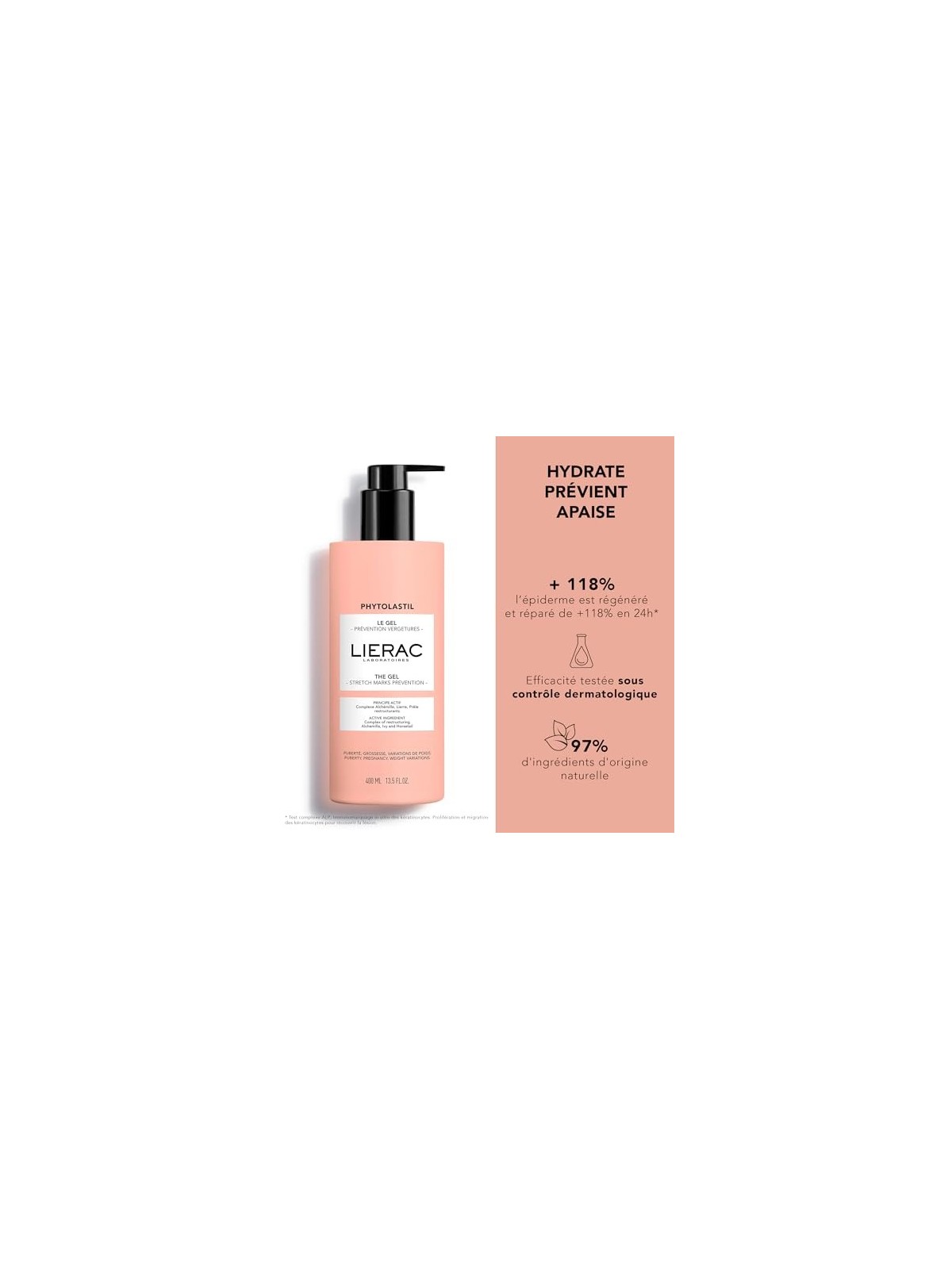 Lierac Phytolastil Stretchmark Prevention Gel 400ml