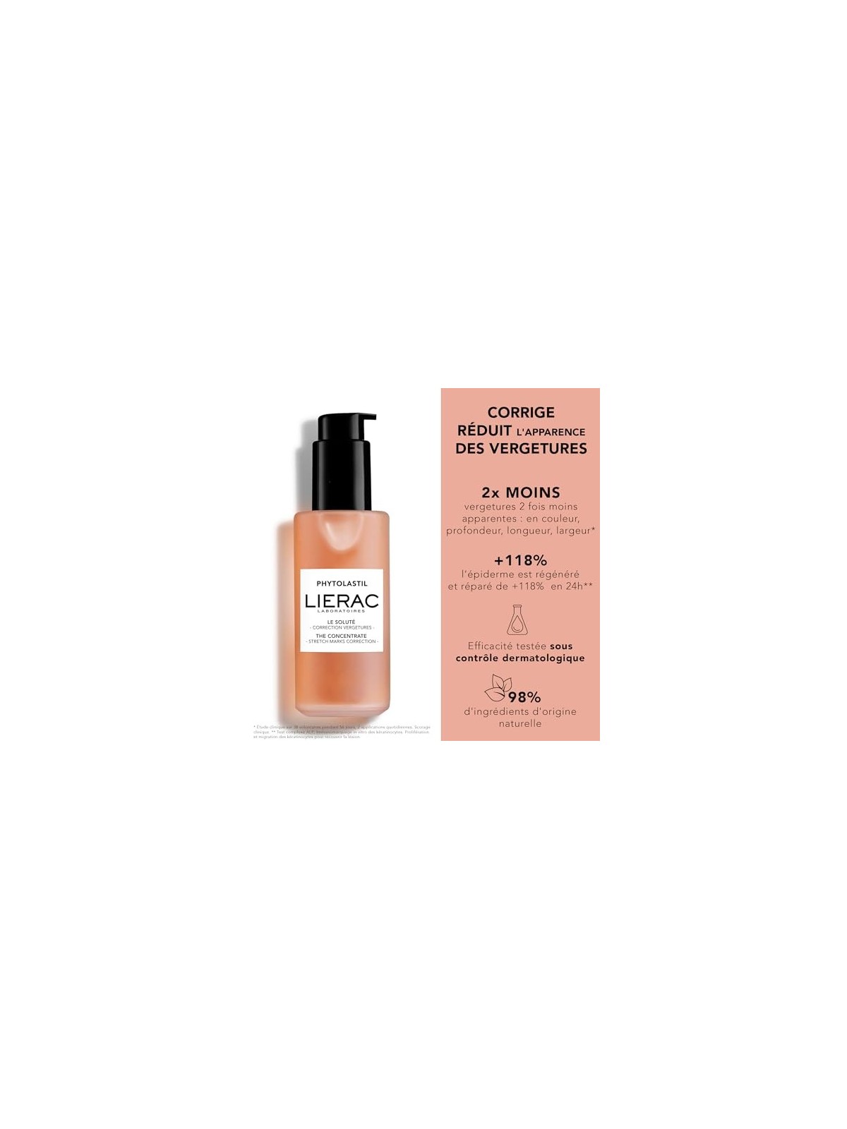 Lierac Phytolastil Concentrato Correzione Smagliature 100ml