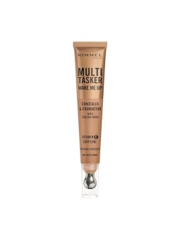 Rimmel Multi Tasker Wake Me Up Correttore e Fondotinta Correttore 20 ml donna 065 Rose Honey