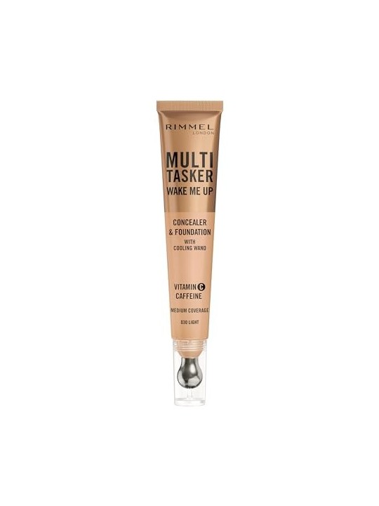 Rimmel Multi Tasker Wake Me Up Correttore e Fondotinta Correttore 20 ml donna 030 Light