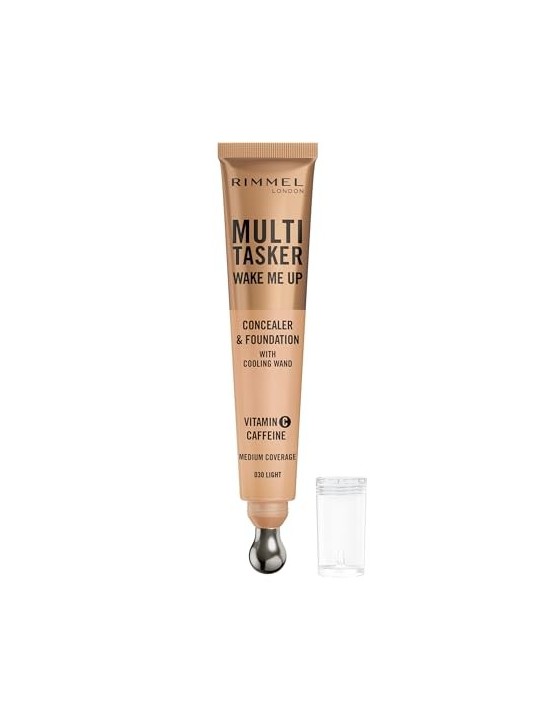 Rimmel Multi Tasker Wake Me Up Correttore e Fondotinta Correttore 20 ml donna 030 Light