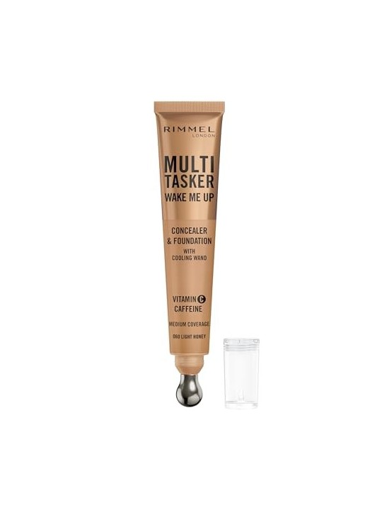 Rimmel Multi Tasker Wake Me Up Correttore e Fondotinta Light Honey