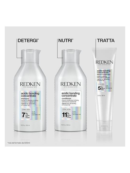Shampoo Redken concentrato per legame acido donna 500ml
