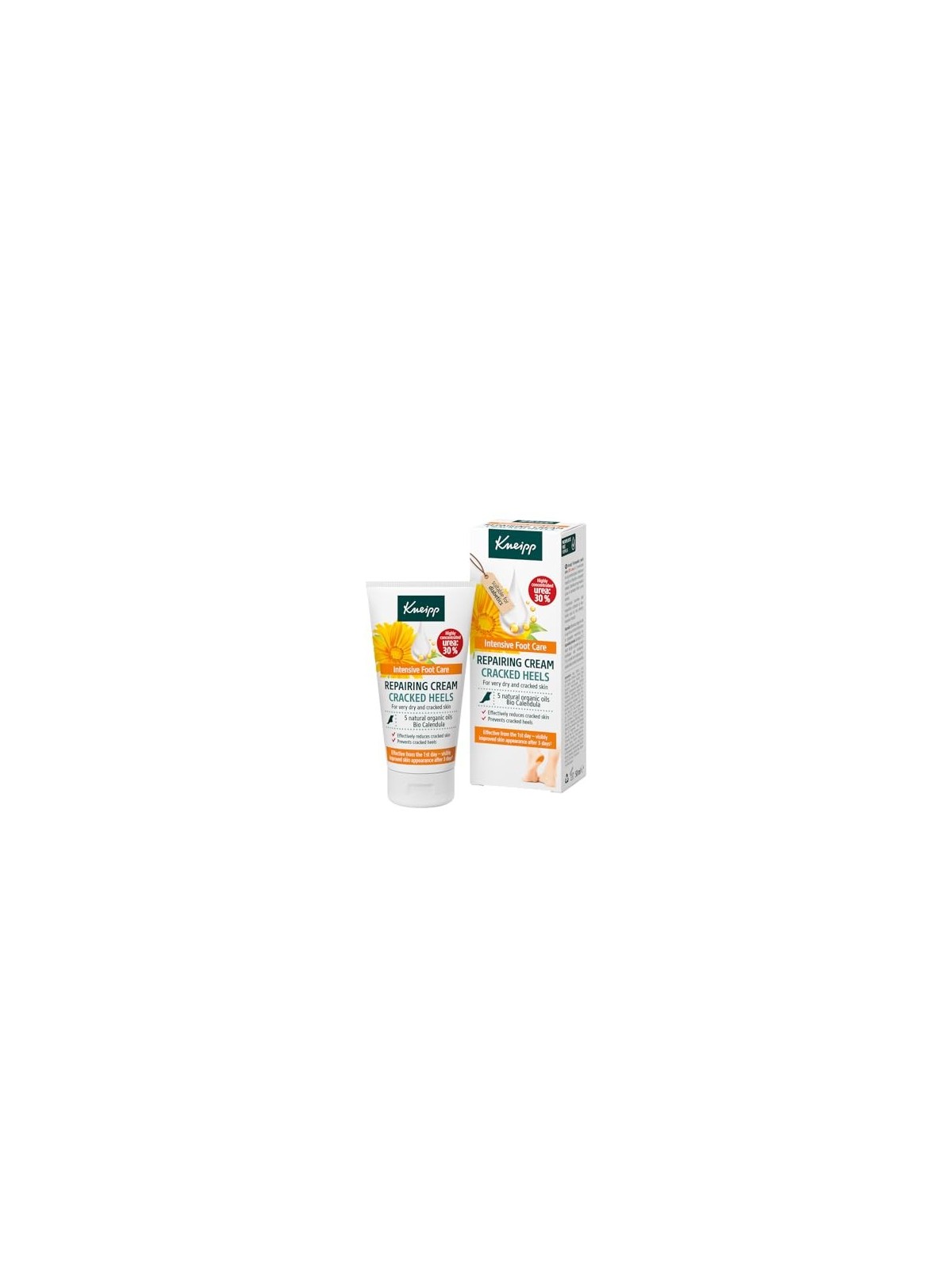 Kneipp Crema riparatrice per la cura dei piedi per talloni screpolati unisex 50ml