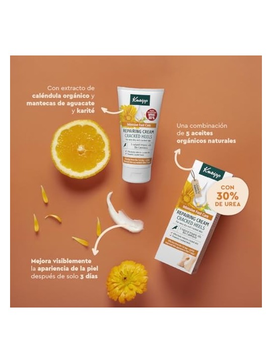 Kneipp Crema riparatrice per la cura dei piedi per talloni screpolati unisex 50ml