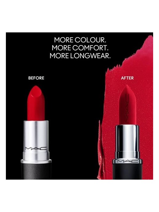 MAC Mï¿½ï¿½Aï¿½ï¿½Cximal Velvet Teddy Silky Matte Lipstick for sophisticated lips