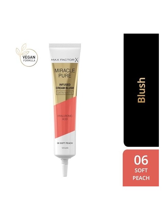 Max Factor Miracle Pure Infuso Crema Fard 15 ml donna 06 Soft Peach