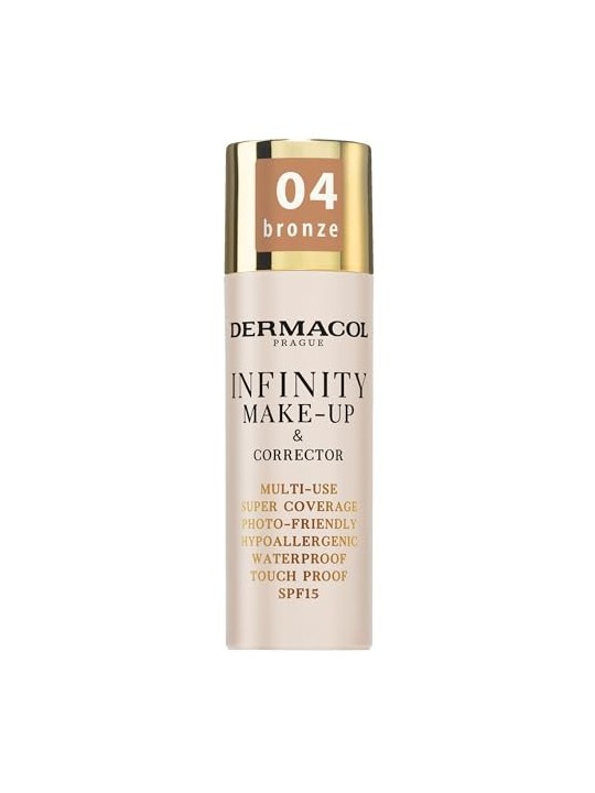 Dermacol Infinity Multiuso Super Coprente Tocco Impermeabile 20 g donna 04 Bronze