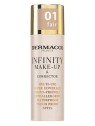 Dermacol Infinity Multiuso Super Coprente Tocco Impermeabile 20 g donna 01 Fair