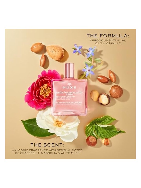 Olio secco multiuso Nuxe Huile Prodigieuse o Florale 50ml