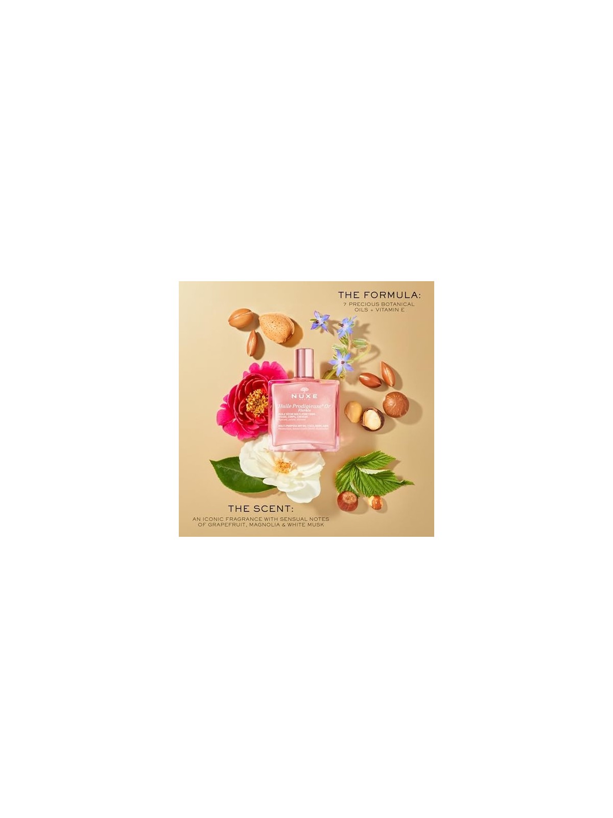 Olio secco multiuso Nuxe Huile Prodigieuse o Florale 50ml