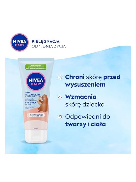 NIVEA Crema baby per viso e corpo 100ml