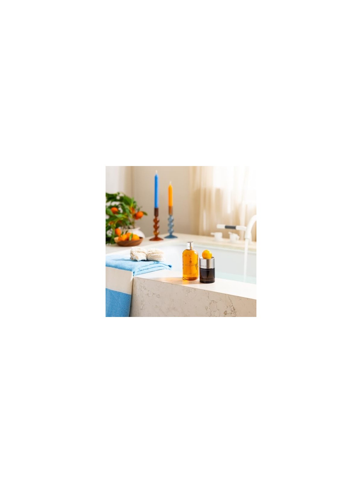 Molten Brown Sunlit Clementine & Vetiver Bath & Shower Gel