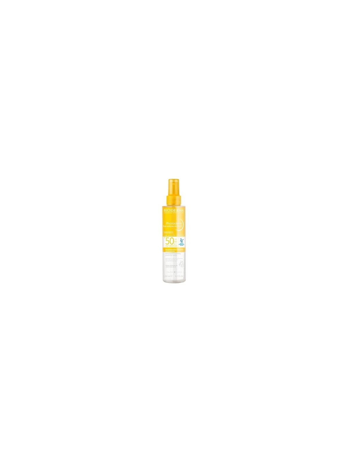 Bioderma Photoderm Eau Solaire ANTIOX SPF50 Agente abbronzante per il corpo donna 200ml