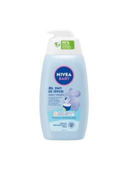 NIVEA Baby gel 2in1 per il lavaggio di corpo e capelli 500ml
