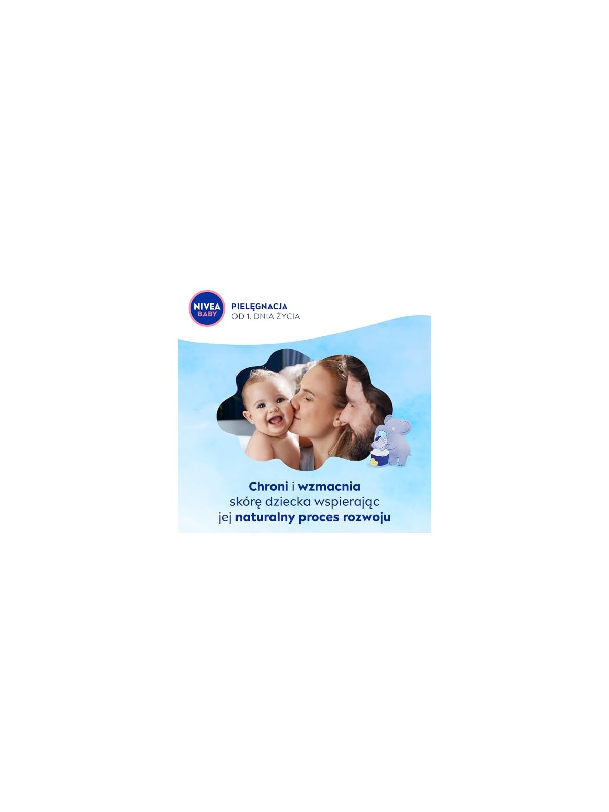 NIVEA Baby gel 2in1 per il lavaggio di corpo e capelli 500ml