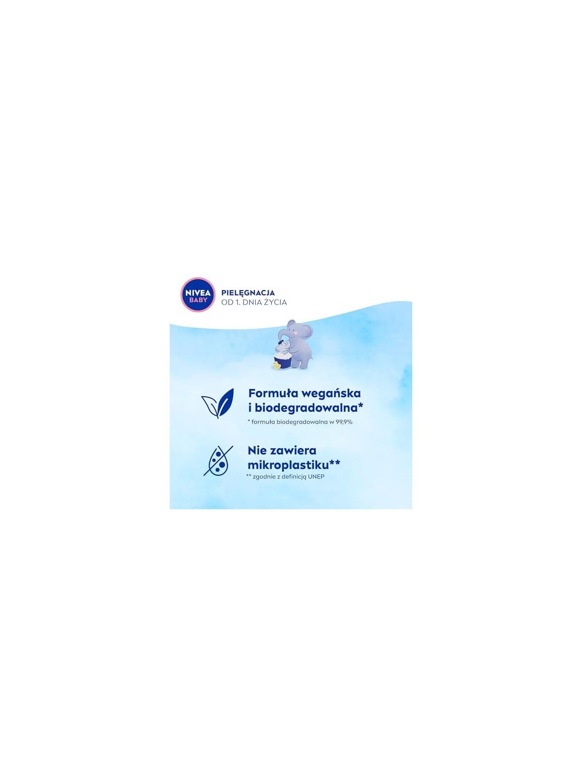 NIVEA Baby gel 2in1 per il lavaggio di corpo e capelli 500ml