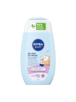 NIVEA Baby Dobranoc gel 2in1 per il lavaggio di corpo e capelli 200ml Nivea www.essenzetotalstyle.com 