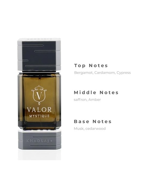 Profumo uomo Khadlaj Valor Mystique 100ml
