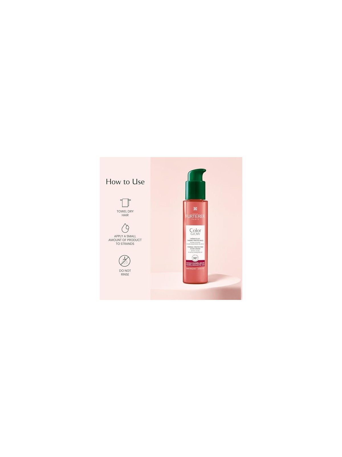 Rene Furterer Color Glow ThermalProtecting Glow Cream 100ml