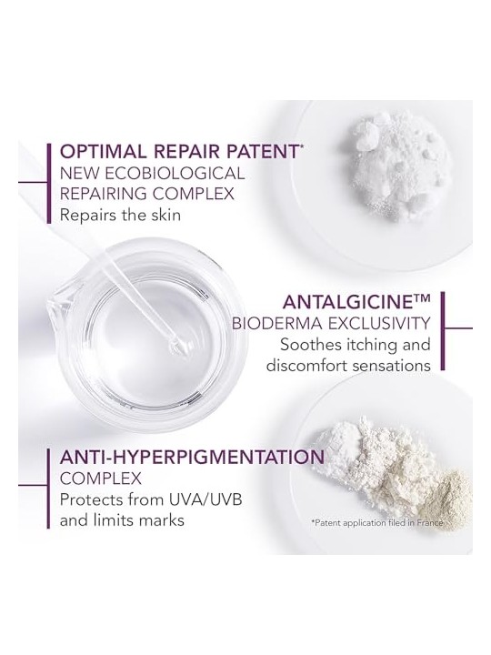 Bioderma Cicabio Creme Crema Lenitiva UltraRiparatrice SPF 50 Crema lenitiva riparatrice unisex 40ml