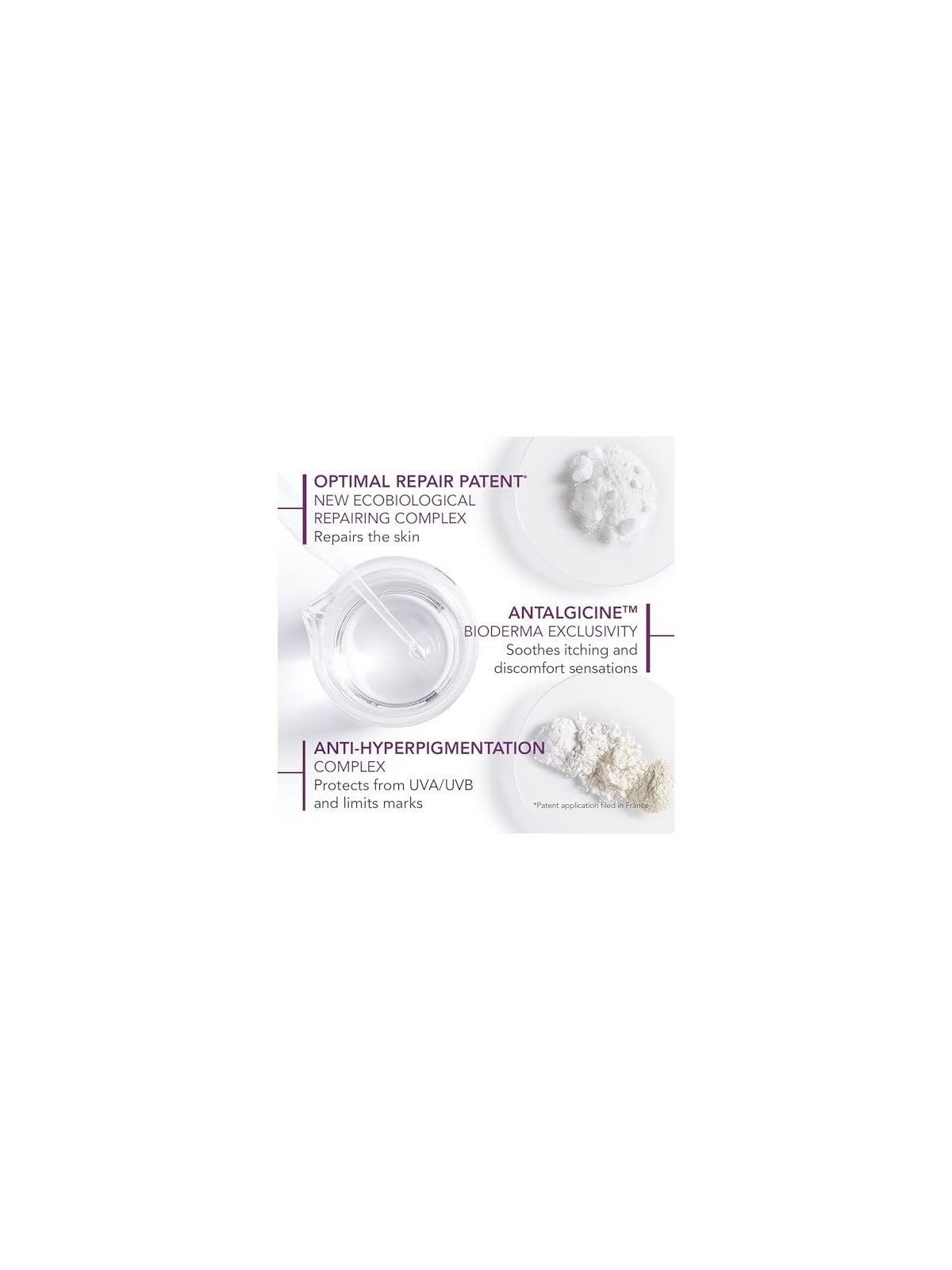 Bioderma Cicabio Creme Crema Lenitiva UltraRiparatrice SPF 50 Crema lenitiva riparatrice unisex 40ml