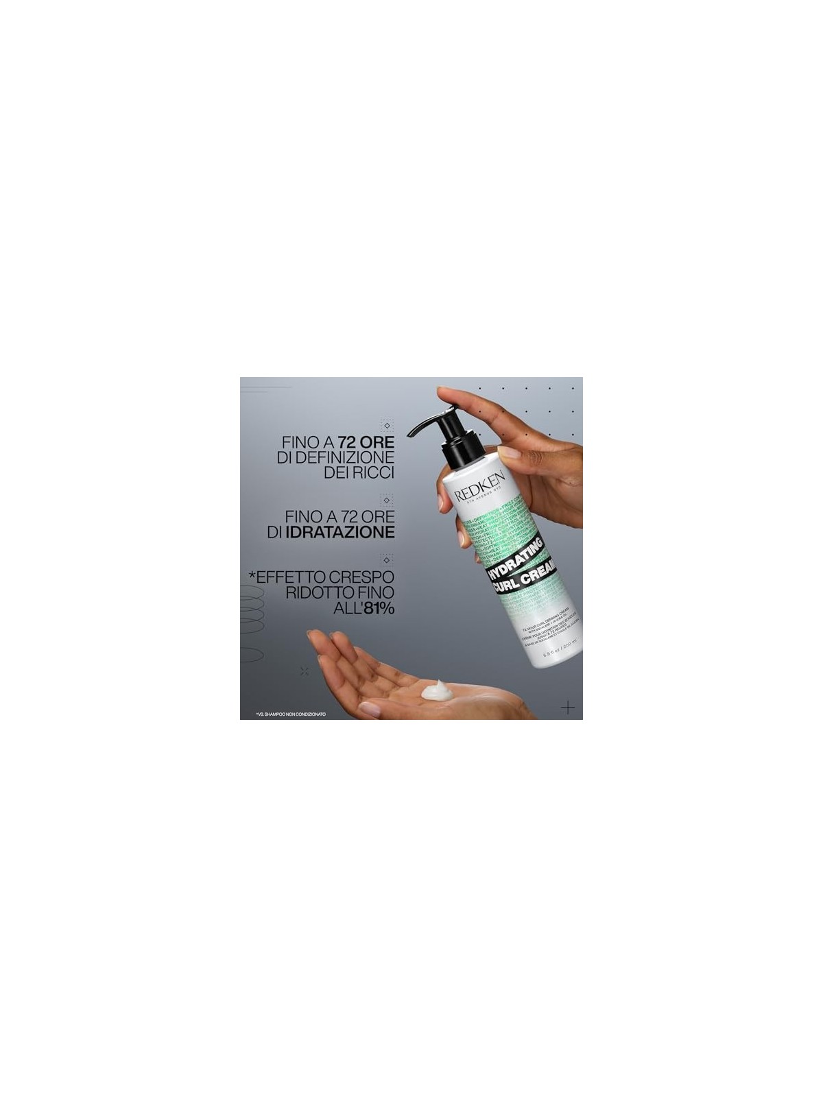 Crema idratante per capelli ricci Redken 250ml