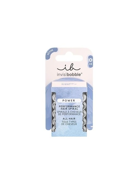 Invisibobble Power Crystal Clear Fascia per capelli 3 pz donna 6 unit