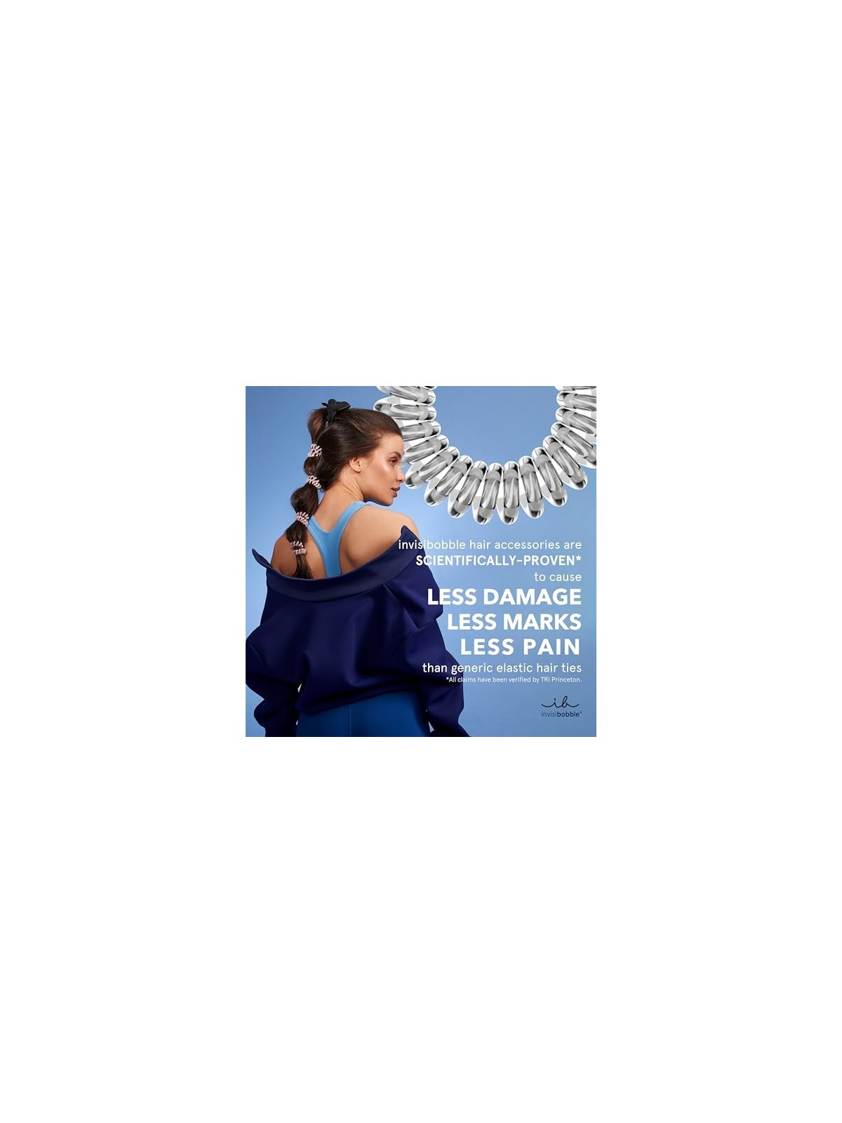 Invisibobble Power Crystal Clear Fascia per capelli 3 pz donna 6 unit