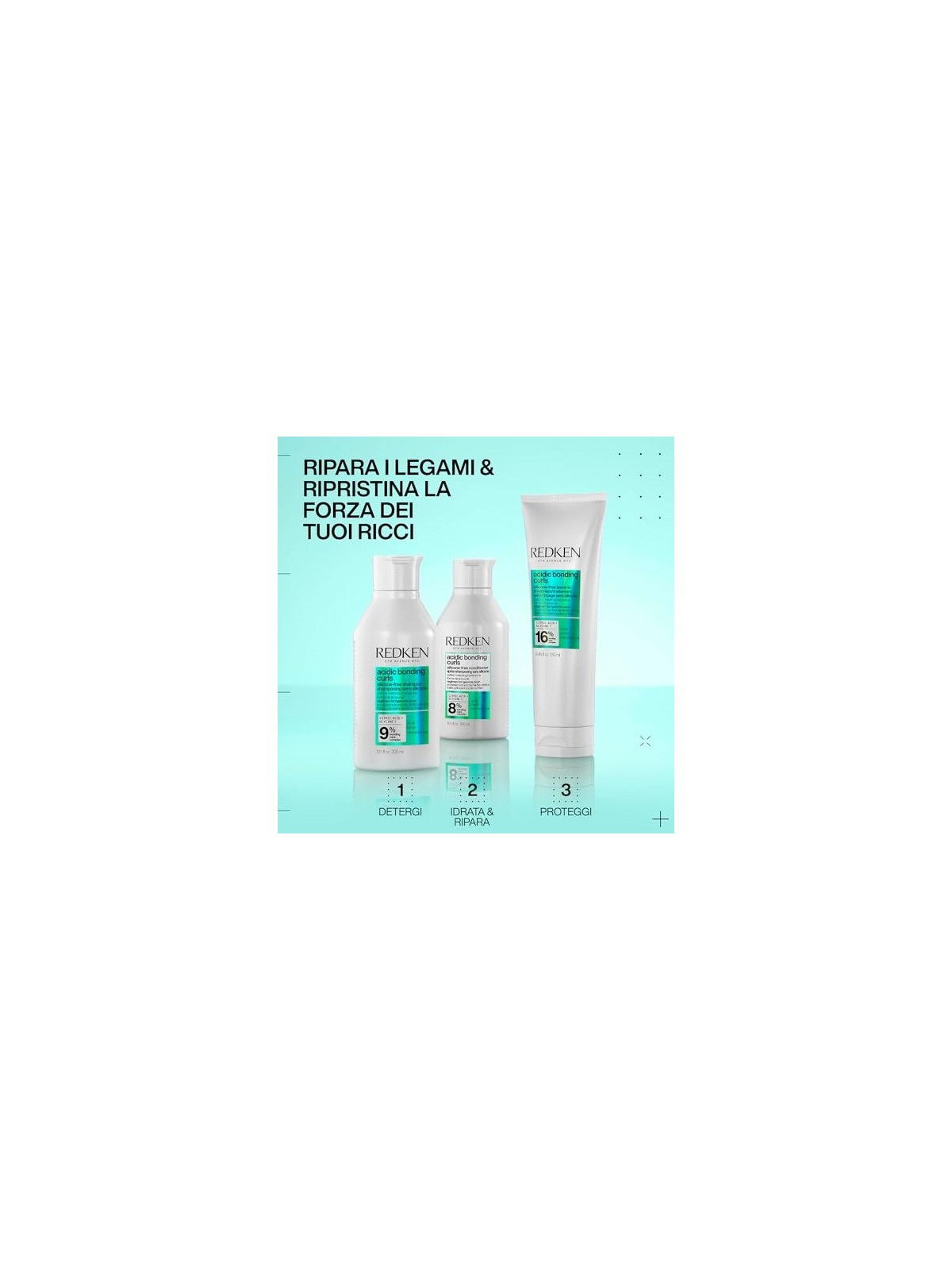 Redken Balsamo per riccioli acidi Bonding senza silicone donna 300ml