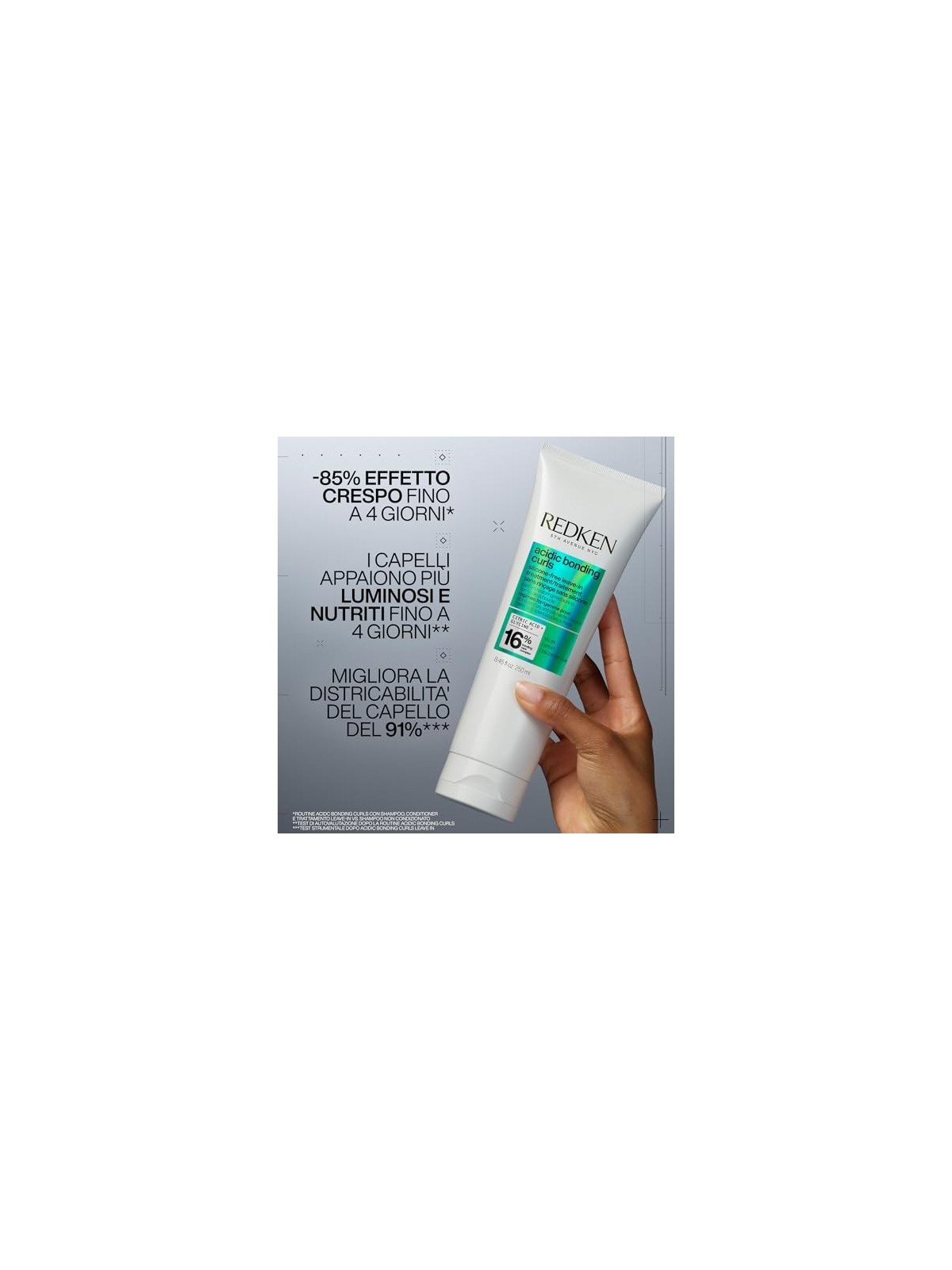 Redken Acidic Bonding Curls LeaveIn Treatment Trattamento senza risciacquo per capelli ricci e ondulati donna 250ml