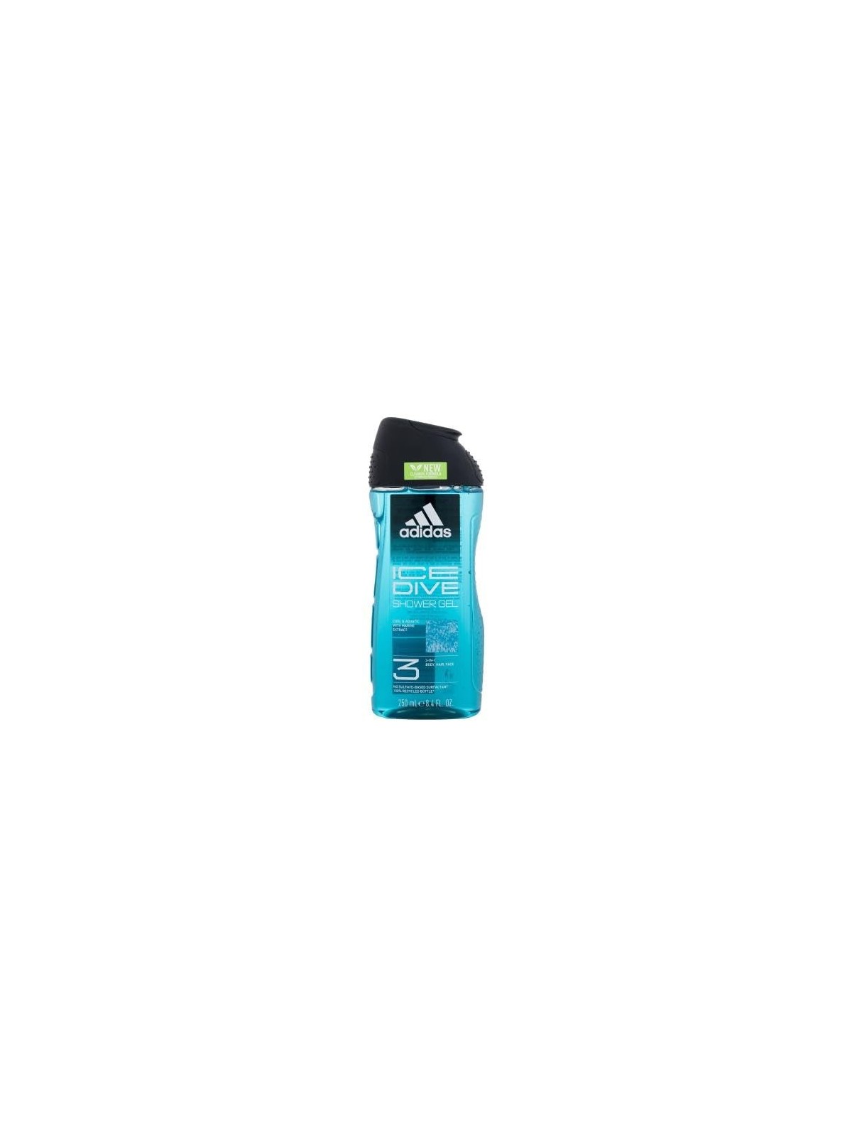 Adidas Ice Dive Gel Doccia 3In1 Showergel Uomo 250ml