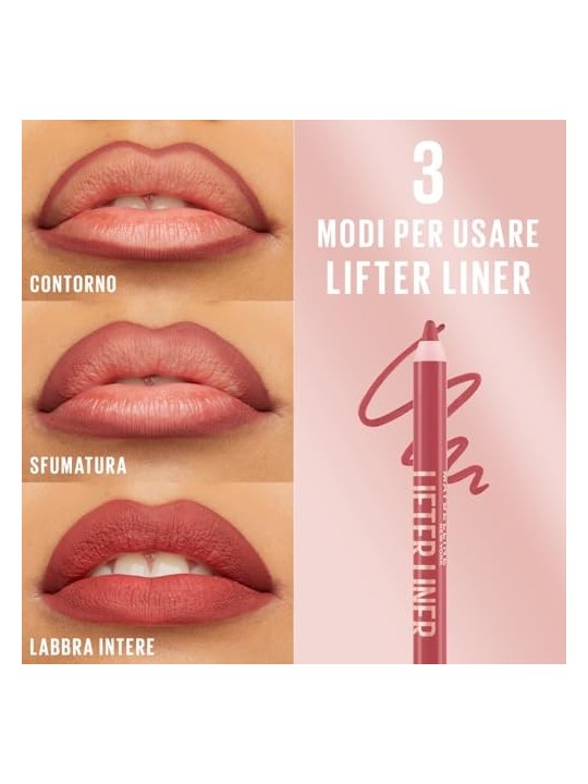 Matita labbra Maybelline Lifter Liner 002 Lets Bounce
