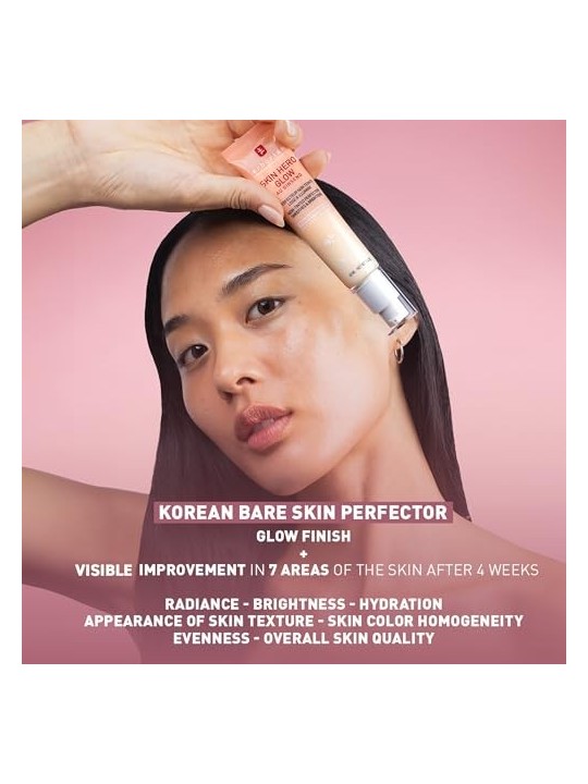Erborian Skin Hero Glow Non colorato Perfector Leviga e illumina Crema per la pelle perfezionante e illuminante donna 40ml