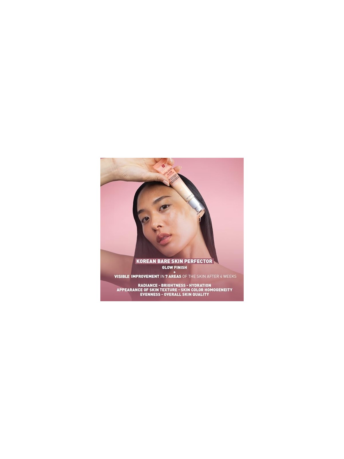 Erborian Skin Hero Glow Non colorato Perfector Leviga e illumina Crema per la pelle perfezionante e illuminante donna 40ml