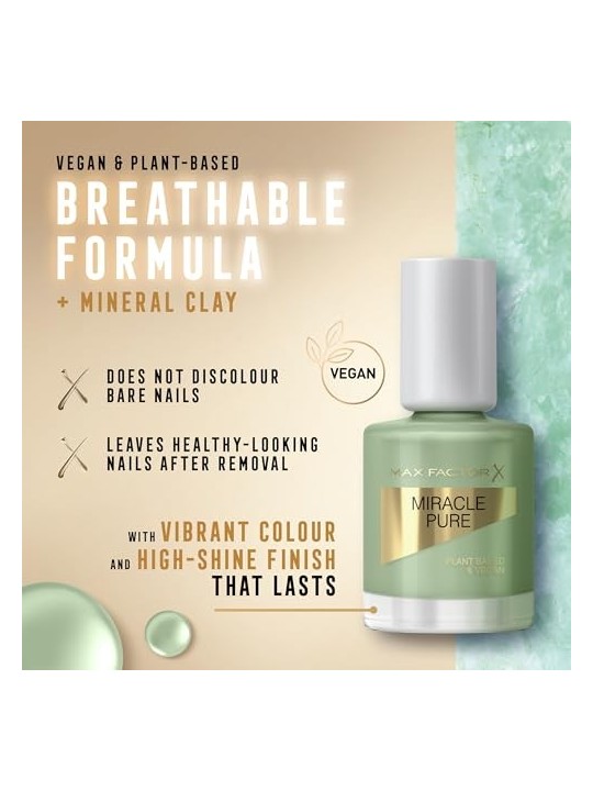 Max Factor Miracle Pure Lacca 12 ml donna 580 Lucky Jade