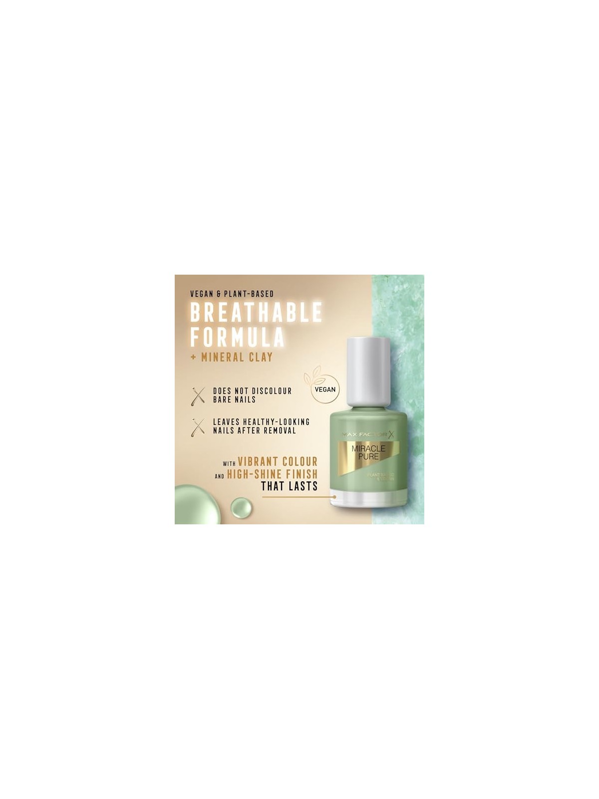 Max Factor Miracle Pure Lacca 12 ml donna 580 Lucky Jade