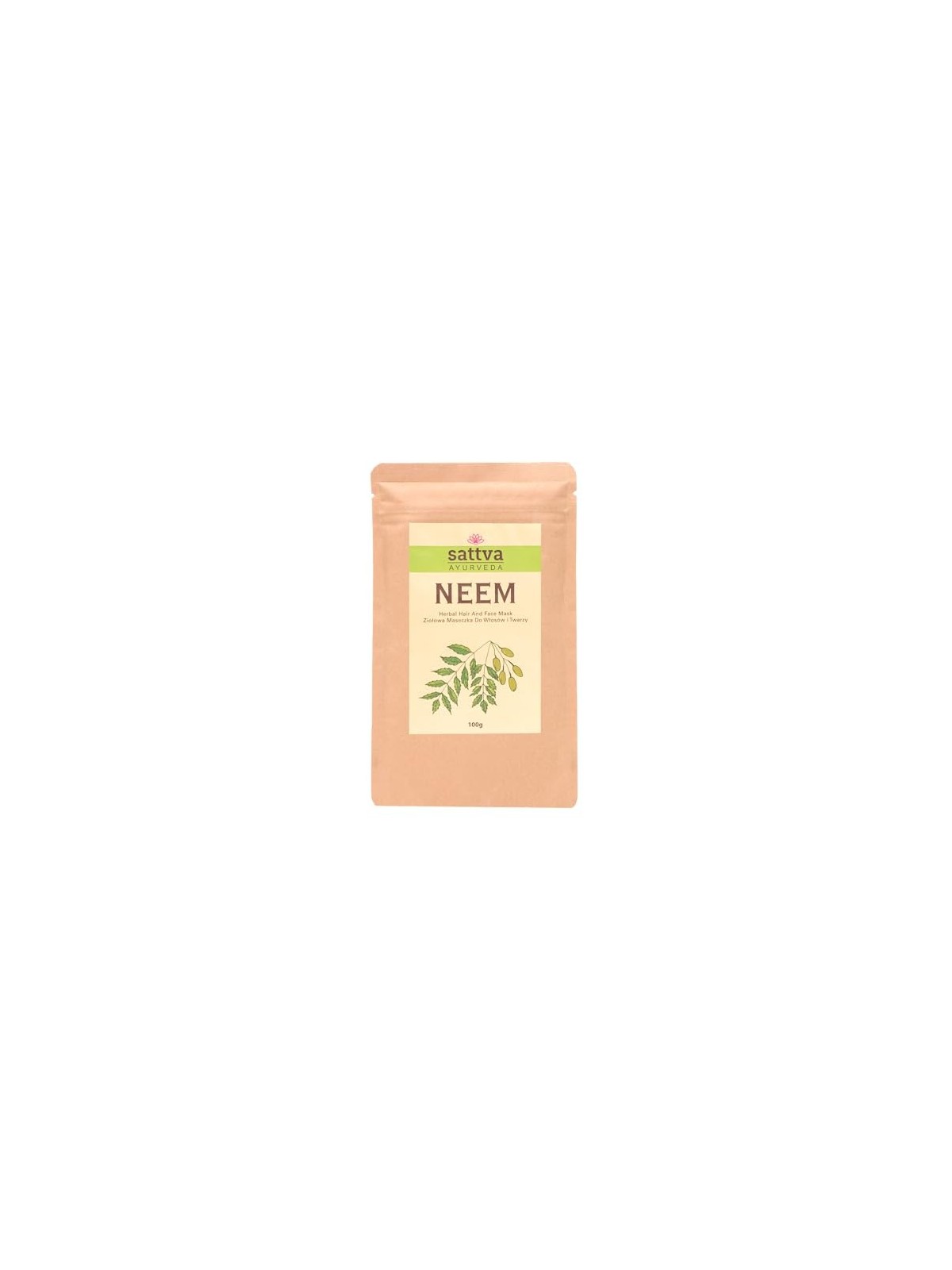 Maschera alle erbe al Neem per capelli e viso 100g