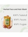 Maschera alle erbe al Neem per capelli e viso 100g