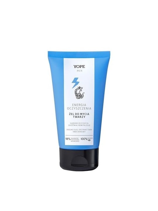 YOPE Men Wood gel detergente viso 150ml