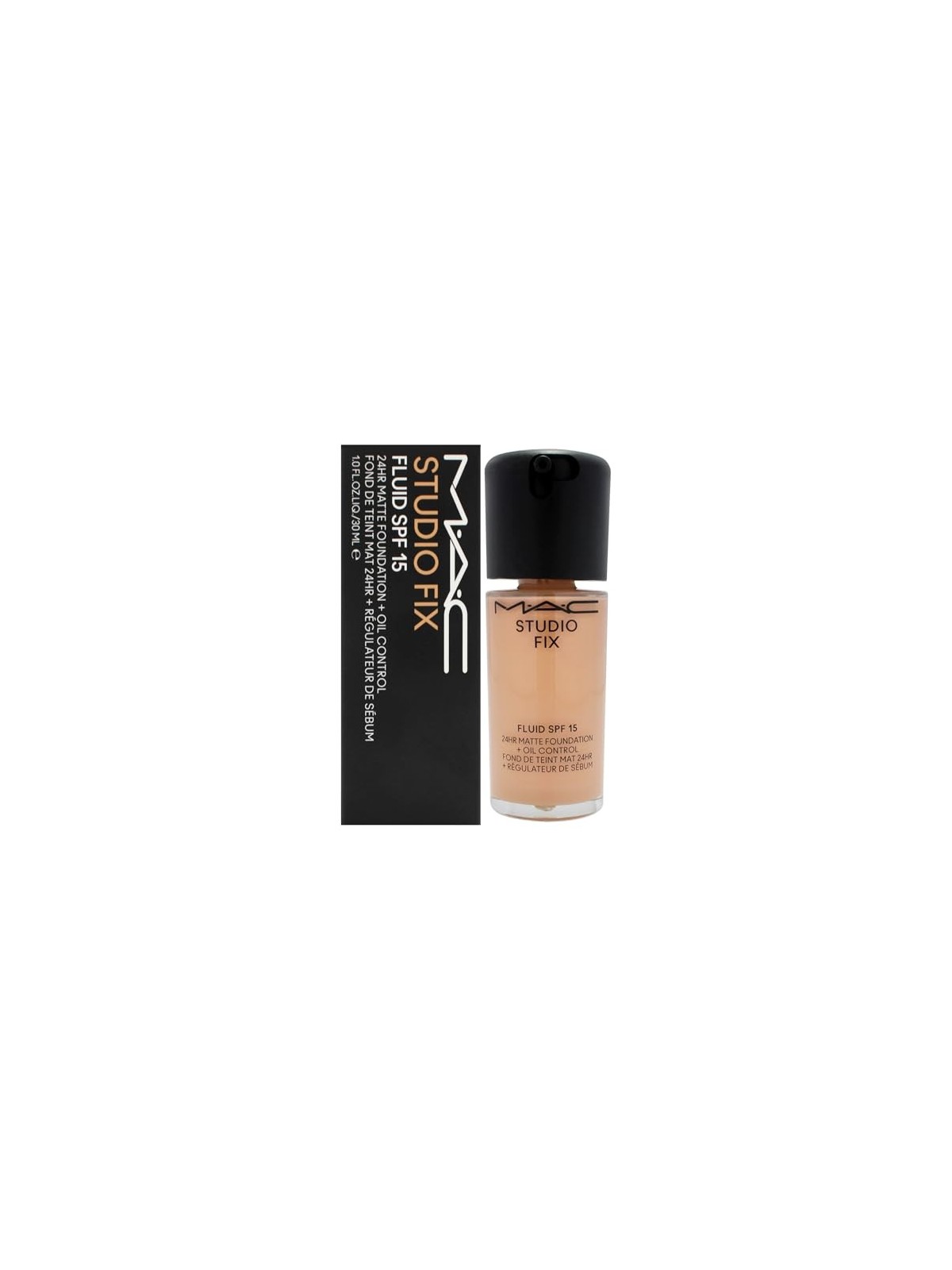 MAC Cosmetics Fondotinta opaco SPF 15 Studio Fix Fluid 30ml - Tonalità: NW22 donna MAC Cosmetics www.essenzetotalstyle.com 