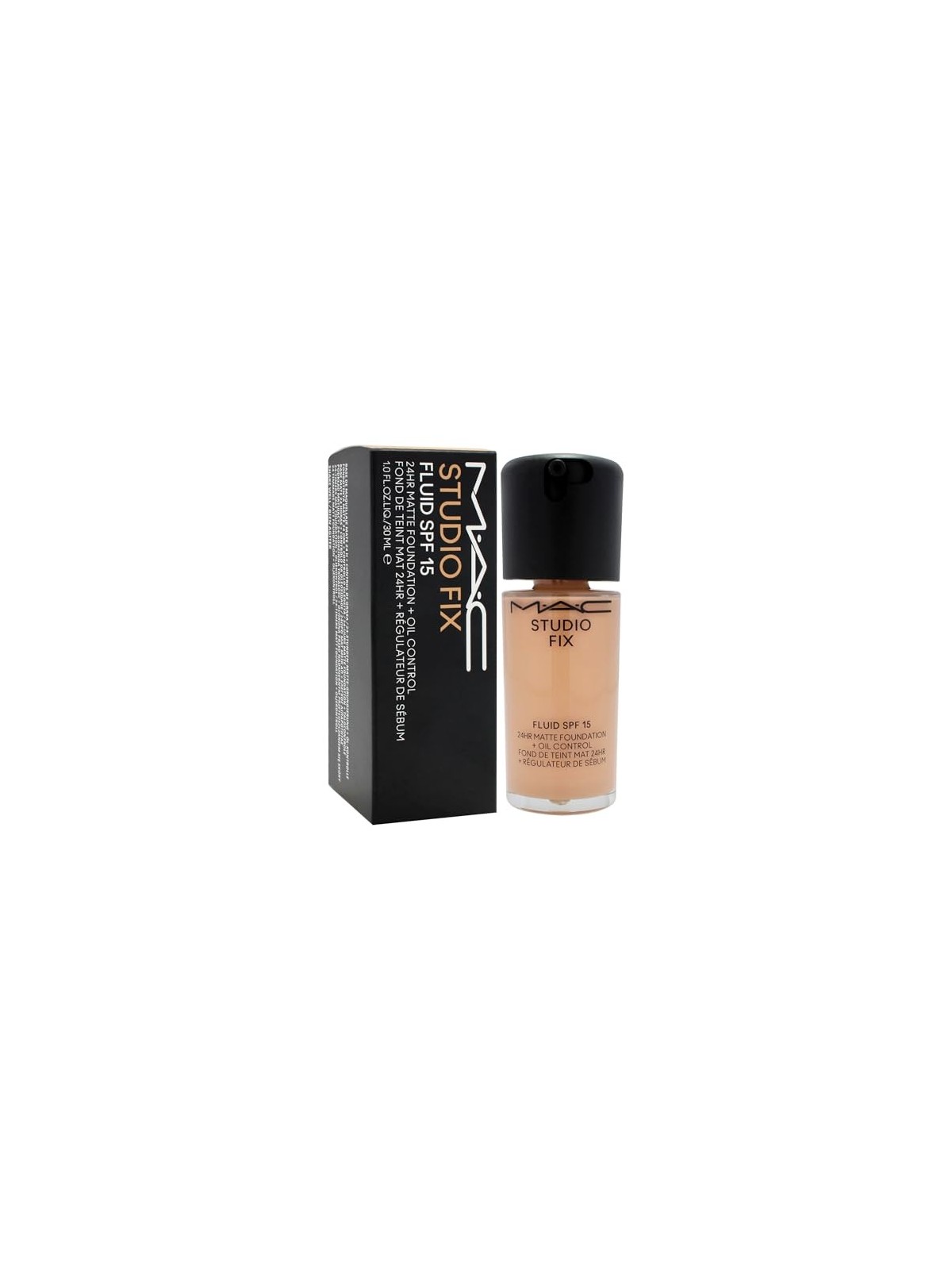 MAC Cosmetics Fondotinta opaco SPF 15 Studio Fix Fluid 30ml - Tonalità: NW22 donna MAC Cosmetics www.essenzetotalstyle.com 