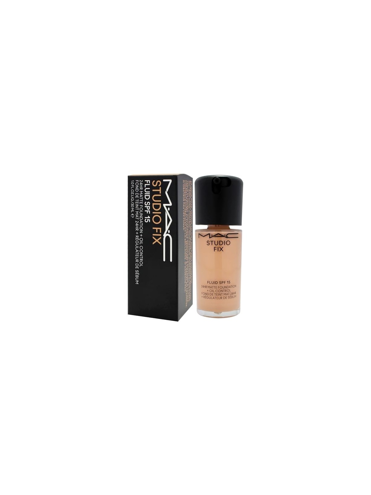 MAC Cosmetics Fondotinta opaco SPF 15 Studio Fix Fluid 30ml - Tonalità: NW22 donna MAC Cosmetics www.essenzetotalstyle.com 