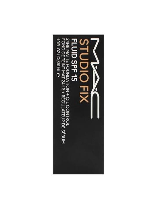 MAC Cosmetics Fondotinta opaco SPF 15 Studio Fix Fluid 30ml - Tonalità: NW22 donna MAC Cosmetics www.essenzetotalstyle.com 