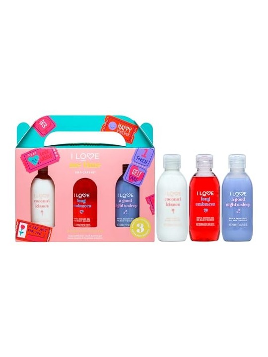 SET Me Time Body Lotion Shower Gel And Bath Soak lozione per il corpo gel doccia liquido da bagno 3x250ml